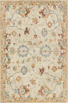 Loloi Rugs Julian Collection Rug in Ivory, Multi - 7.8 x 9.8 feet