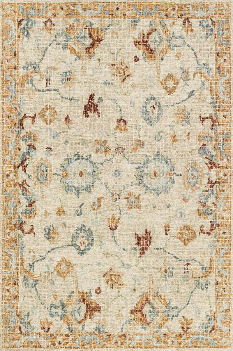 Loloi Rugs Julian Collection Rug in Ivory, Multi - 7.8 x 9.8 feet