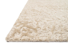 Loloi Rugs Juneau Collection Rug in Ant Ivory, Beige - 5 x 7.5 feet