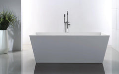 KubeBath Squadra 59 in. Free Standing Bathtub, KFST5059