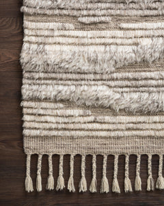 Loloi Rugs Khalid Collection Rug in Natural, Ivory - 4 x 6 feet