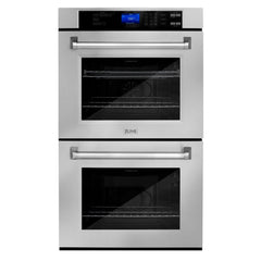 ZLINE Kitchen Package with 30 in. Stainless Steel Rangetop and 30 in. Double Wall Oven, 2KP-RTAWD30