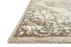 Loloi Rugs Landscape Collection Rug in Sand, Graphite - 7.6 x 10.5 feet