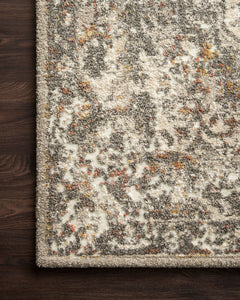 Loloi Rugs Landscape Collection Rug in Sand, Graphite - 7.6 x 10.5 feet