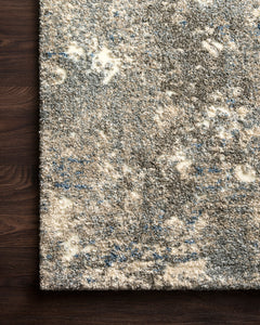 Loloi Rugs Landscape Collection Rug in Slate - 7.6 x 10.5 feet