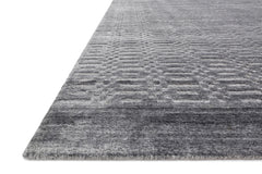 Loloi Rugs Lennon Collection Rug in Steel - 4 x 6 feet