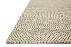 Loloi Rugs Lily Collection Rug in Ivory - 7.8 x 9.8 feet