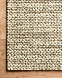 Loloi Rugs Lily Collection Rug in Ivory - 7.8 x 9.8 feet