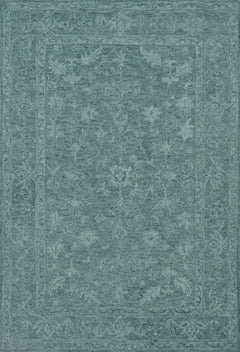 Loloi Rugs Lyle Collection Rug in Teal - 7.8 x 9.8 feet