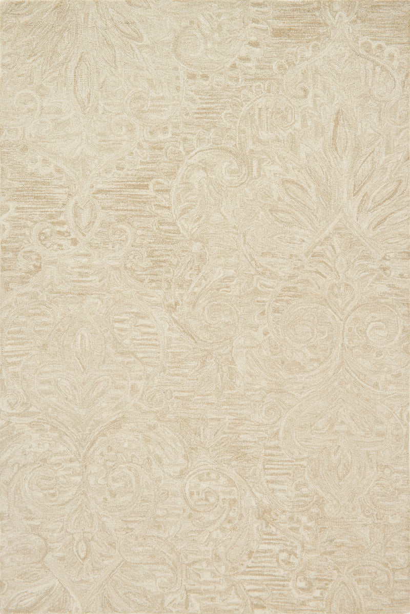 Loloi Rugs Lyle Collection Rug in Sand - 7.8 x 9.8 feet