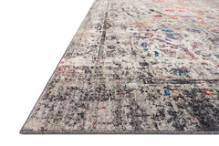 Loloi Rugs Medusa Collection Rug in Granite, Multi - 7.8 x 10.5 feet