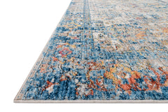 Loloi Rugs Medusa Collection Rug in Blue, Multi - 7.8 x 10.5 feet