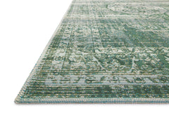 Loloi Rugs Mika Collection Rug in Green, Mist - 10.5 x 13.8 feet