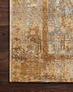 Loloi Rugs Mika Collection Rug in Ant. Ivory, Copper - 10.5 x 13.8 feet