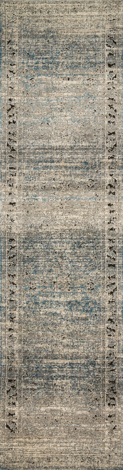 Loloi Rugs Millennium Collection Rug in Grey, Blue - 7.8 x 10.5 feet