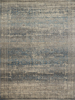 Loloi Rugs Millennium Collection Rug in Grey, Blue - 6.6 x 9.2 feet