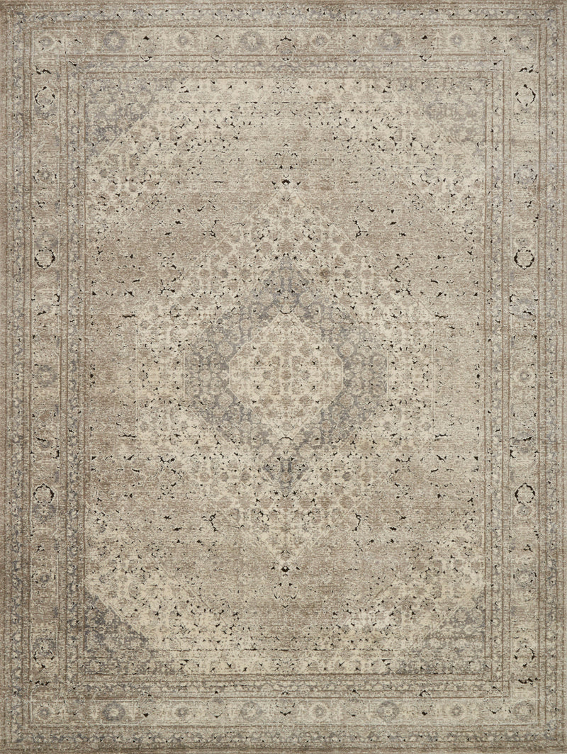 Loloi Rugs Millennium Collection Rug in Sand, Ivory - 7.8 x 10.5 feet