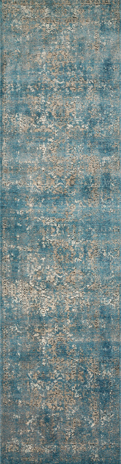 Loloi Rugs Millennium Collection Rug in Blue, Taupe - 7.8 x 10.5 feet