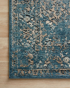 Loloi Rugs Millennium Collection Rug in Blue, Taupe - 7.8 x 10.5 feet