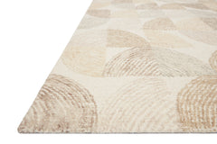 Loloi Rugs Milo Collection Rug in Pebble, Multi - 8.5 x 12 feet