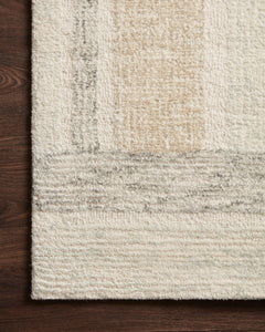 Loloi Rugs Milo Collection Rug in Slate, Olive - 8.5 x 12 feet