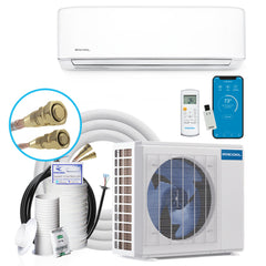 MRCOOL DIY 12K BTU Ductless Mini Split Heat Pump Complete System, Energy Star, 4th Gen, DIY-12-HP-WM-115C25