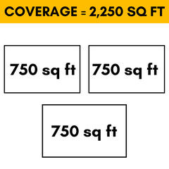 MRCOOL DIY Mini Split - 54,000 BTU 3 Zone Ductless Air Conditioner and Heat Pump with 16 ft. Install Kit, DIYM348HPW03C00