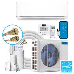 MRCOOL DIY 12,000 BTU Ductless Mini-Split Air Conditioner and Heat Pump, DIY-12-HP-115B25