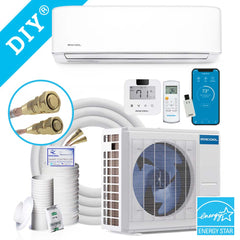 MRCOOL DIY 12,000 BTU Ductless Mini-Split Air Conditioner and Heat Pump, DIY-12-HP-115B25