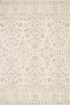 Loloi Rugs Norabel Collection Rug in Ivory, Neutral - 8.5 x 12 feet