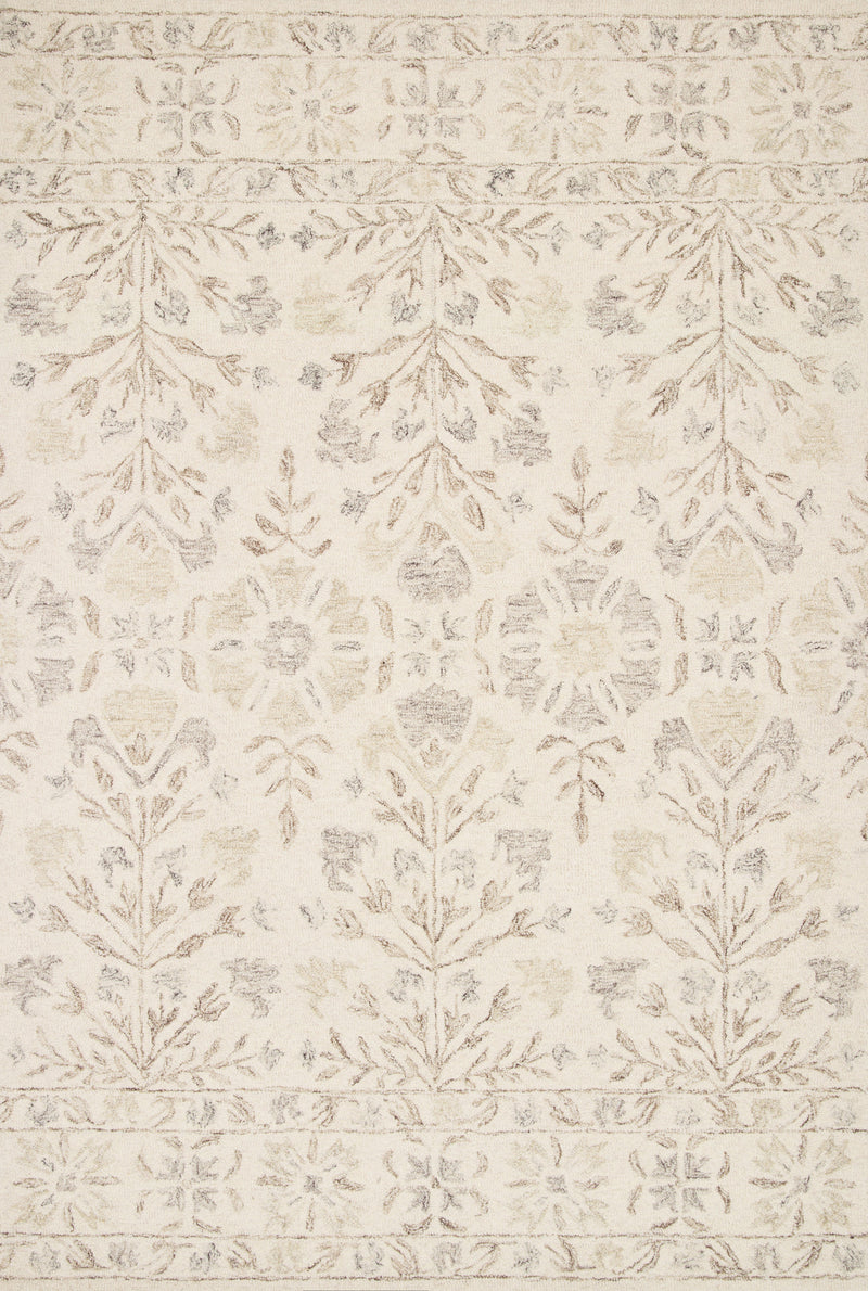 Loloi Rugs Norabel Collection Rug in Ivory, Neutral - 9.3 x 13 feet