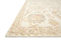 Loloi Rugs Norabel Collection Rug in Ivory, Blush - 9.3 x 13 feet