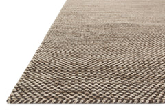 Loloi Rugs Oakwood Collection Rug in Stone - 7.8 x 11 feet