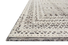 Loloi Rugs Origin Collection Rug in Grey, Ivory - 4 x 6 feet