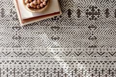 Loloi Rugs Origin Collection Rug in Grey, Ivory - 4 x 6 feet