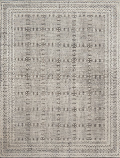 Loloi Rugs Origin Collection Rug in Grey, Ivory - 4 x 6 feet