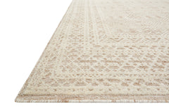 Loloi Rugs Origin Collection Rug in Oatmeal, Ivory - 4 x 6 feet