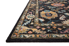 Loloi Rugs Padma Collection Rug in Black, Multi - 9.3 x 13 feet