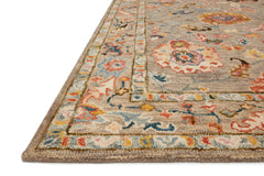 Loloi Rugs Padma Collection Rug in Grey, Multi - 9.3 x 13 feet