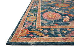 Loloi Rugs Padma Collection Rug in Marine, Multi - 9.3 x 13 feet