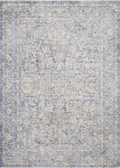 Loloi Rugs Pandora Collection Rug in Blue, Gold - 7.8 x 10 feet