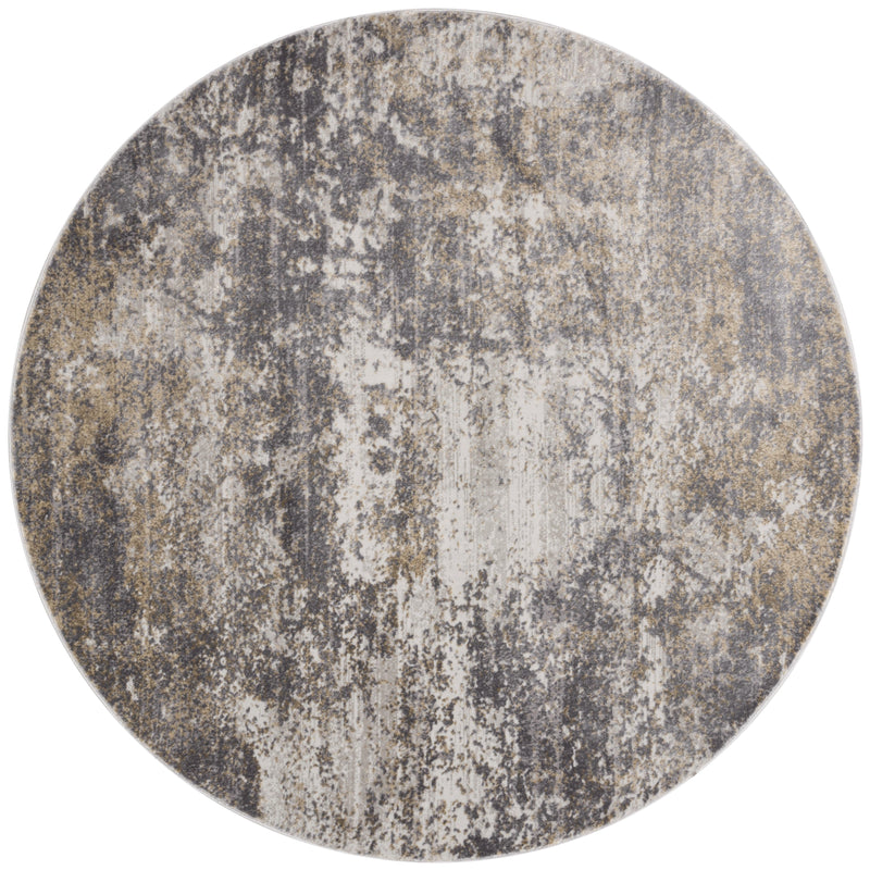 Loloi Rugs Patina Collection Rug in Granite, Stone - 7.8 x 7.8 feet