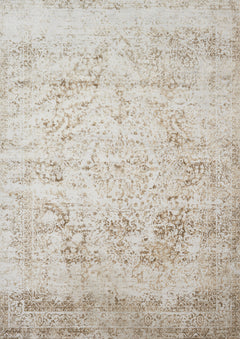 Loloi Rugs Patina Collection Rug in Champagne, Lt. Grey - 7.8 x 10.8 feet