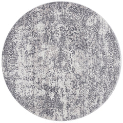 Loloi Rugs Patina Collection Rug in Silver, Lt. Grey - 6.6 x 9.2 feet