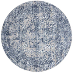 Loloi Rugs Patina Collection Rug in Blue, Stone - 7.8 x 10.8 feet