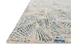 Loloi Rugs Peregrine Collection Rug in Lagoon - 7.8 x 9.8 feet