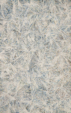 Loloi Rugs Peregrine Collection Rug in Lagoon - 7.8 x 9.8 feet