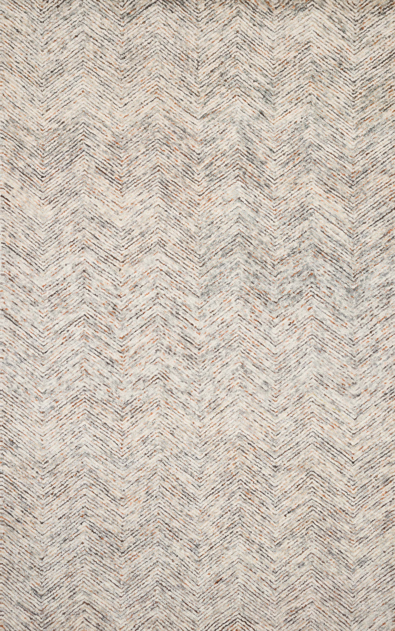 Loloi Rugs Peregrine Collection Rug in Lt Grey, Multi - 7.8 x 9.8 feet