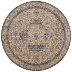 Loloi Rugs Porcia Collection Rug in Ivory, Beige - 7.8 x 7.8 feet