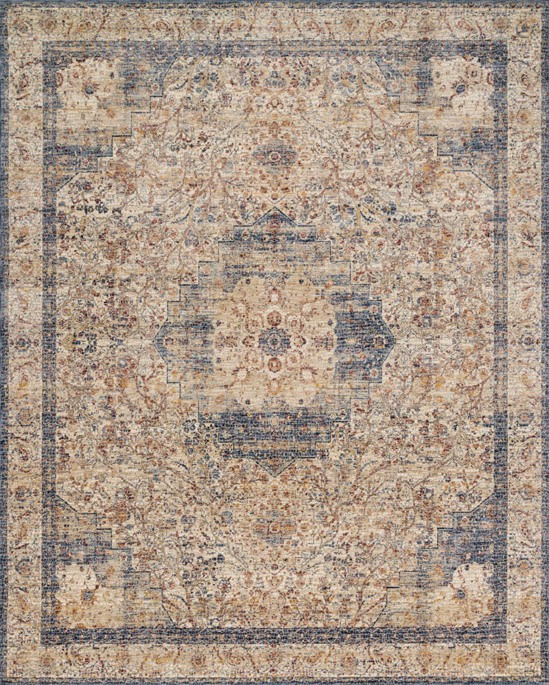 Loloi Rugs Porcia Collection Rug in Ivory, Beige - 7.8 x 10 feet